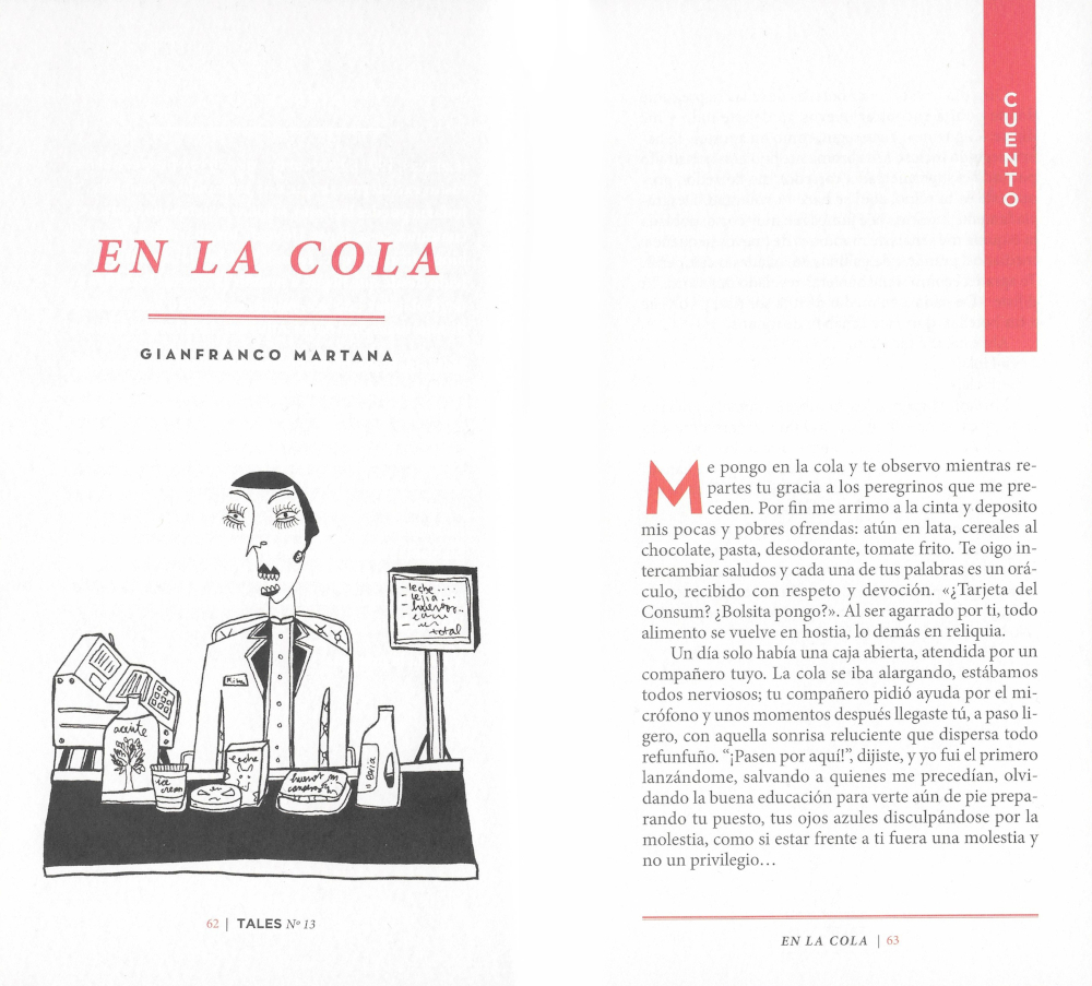 En la cola - racconto
